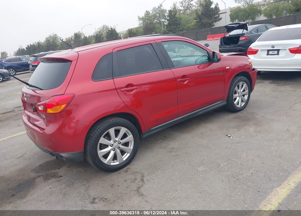 2014 MITSUBISHI OUTLANDER SPORT ES VIN: 4A4AP3AU7EE026245