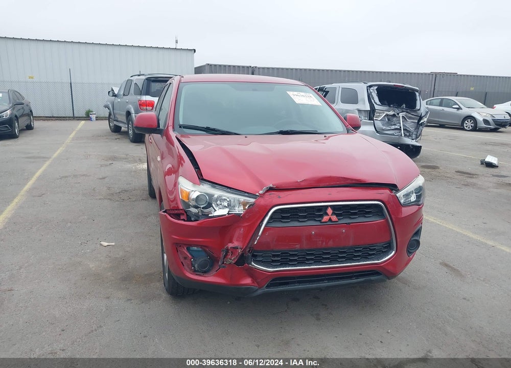 2014 MITSUBISHI OUTLANDER SPORT ES VIN: 4A4AP3AU7EE026245