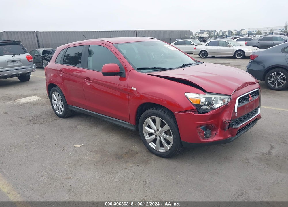 2014 MITSUBISHI OUTLANDER SPORT ES VIN: 4A4AP3AU7EE026245