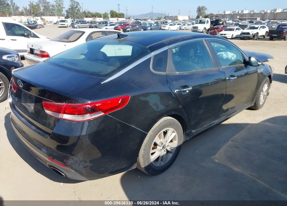 2016 KIA OPTIMA LX VIN: 5XXGT4L36GG030387