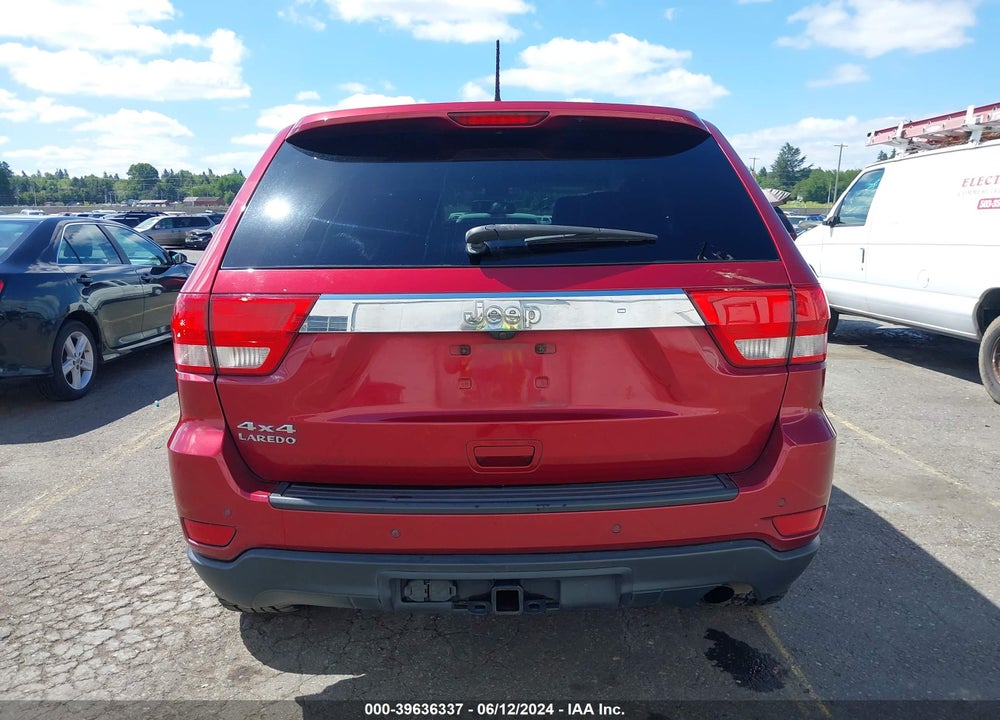 2013 JEEP GRAND CHEROKEE LAREDO VIN: 1C4RJFAG4DC620275