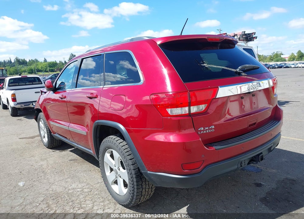2013 JEEP GRAND CHEROKEE LAREDO VIN: 1C4RJFAG4DC620275