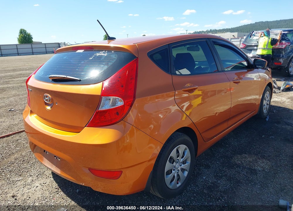 2017 HYUNDAI ACCENT SE VIN: KMHCT5AE1HU326563