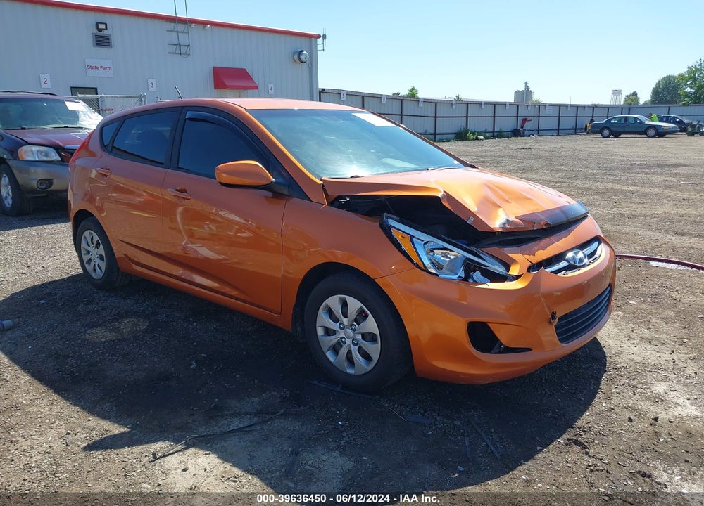 2017 HYUNDAI ACCENT SE VIN: KMHCT5AE1HU326563