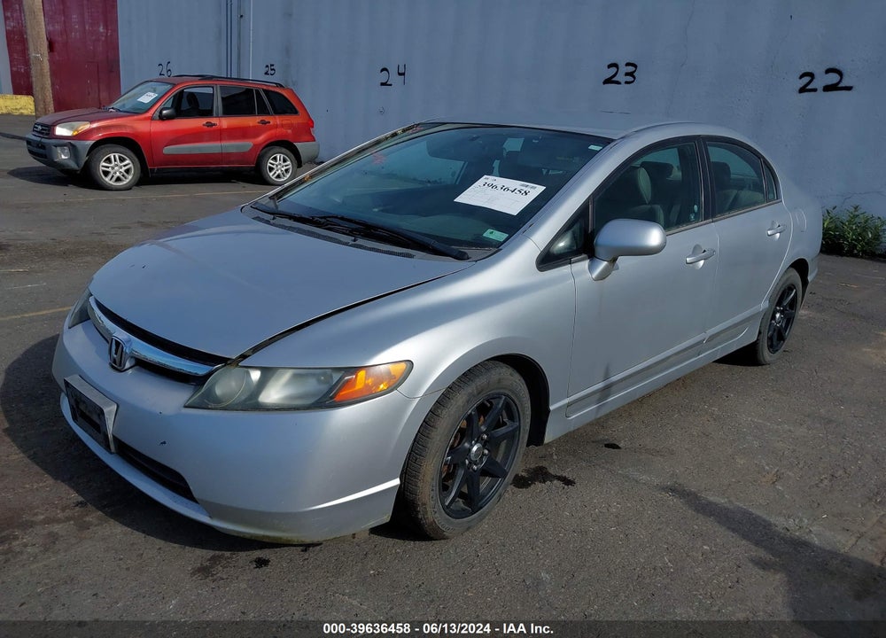 2006 HONDA CIVIC LX VIN: 1HGFA16596L066524