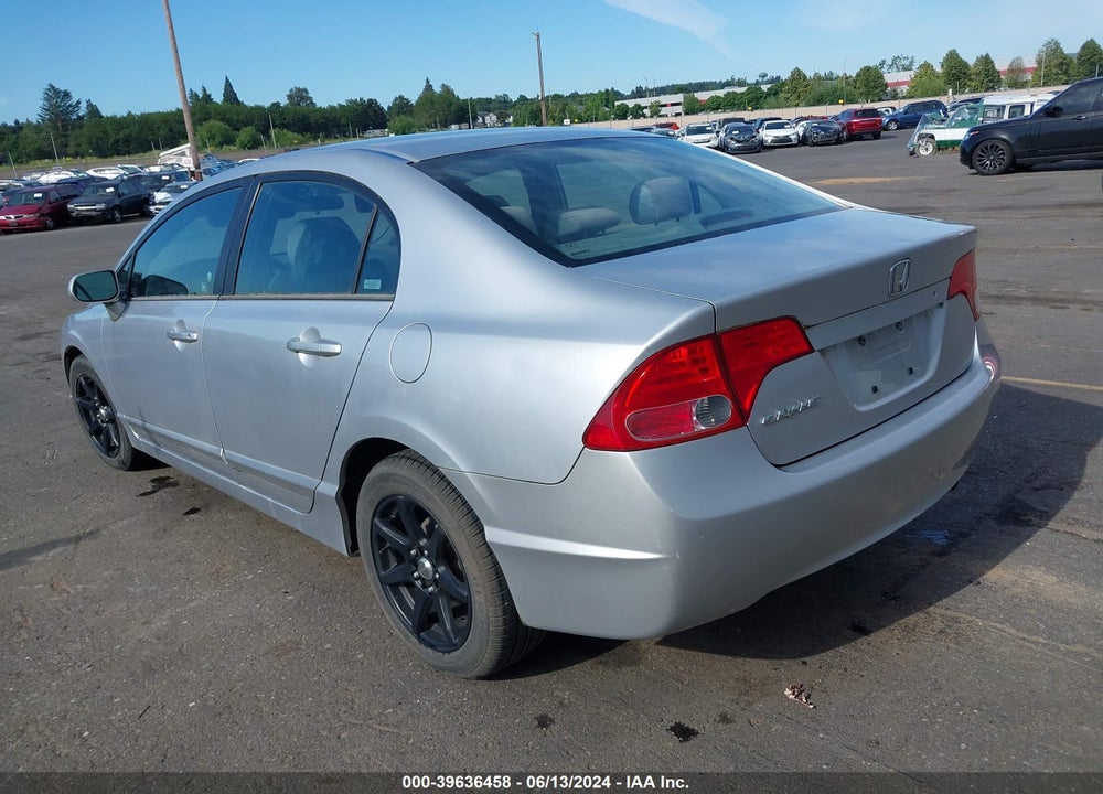2006 HONDA CIVIC LX VIN: 1HGFA16596L066524