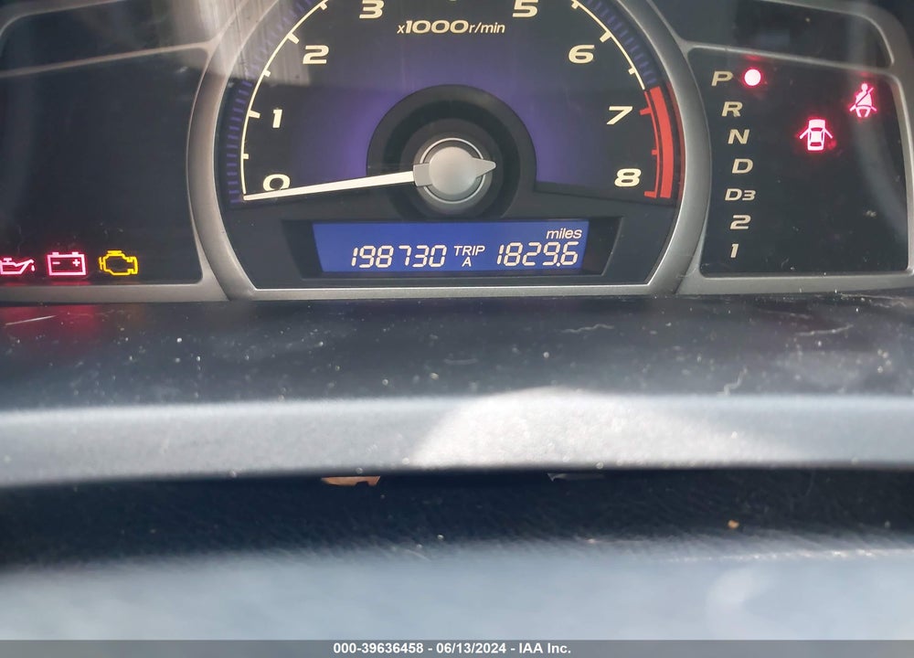 2006 HONDA CIVIC LX VIN: 1HGFA16596L066524