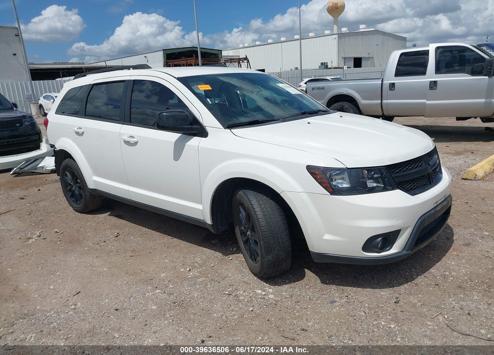 2019 DODGE JOURNEY SE VIN: 3C4PDCBB8KT848488
