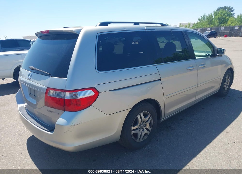 2005 HONDA ODYSSEY EX-L VIN: 5FNRL386X5B413402