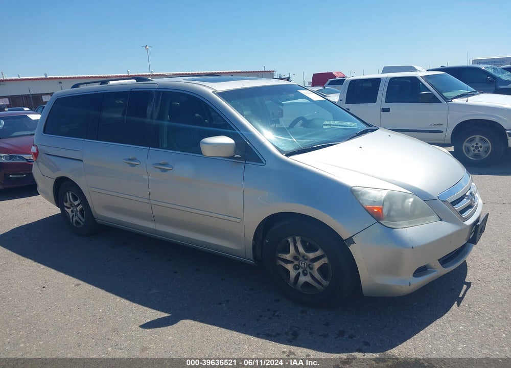 2005 HONDA ODYSSEY EX-L VIN: 5FNRL386X5B413402