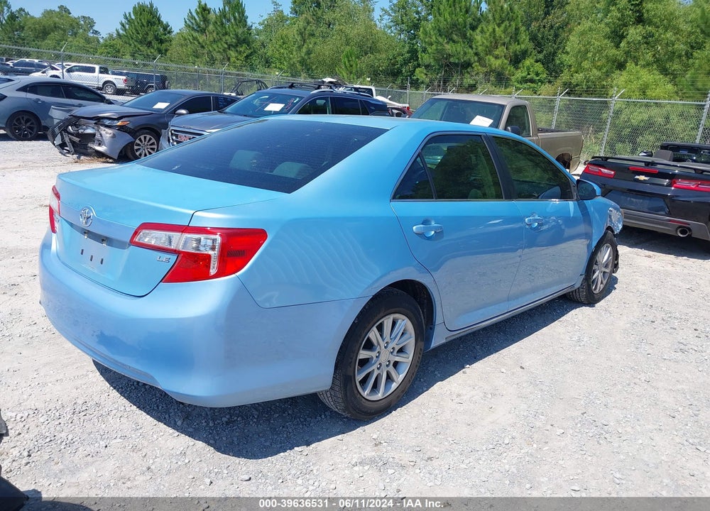2012 TOYOTA CAMRY LE VIN: 4T1BF1FK5CU533332