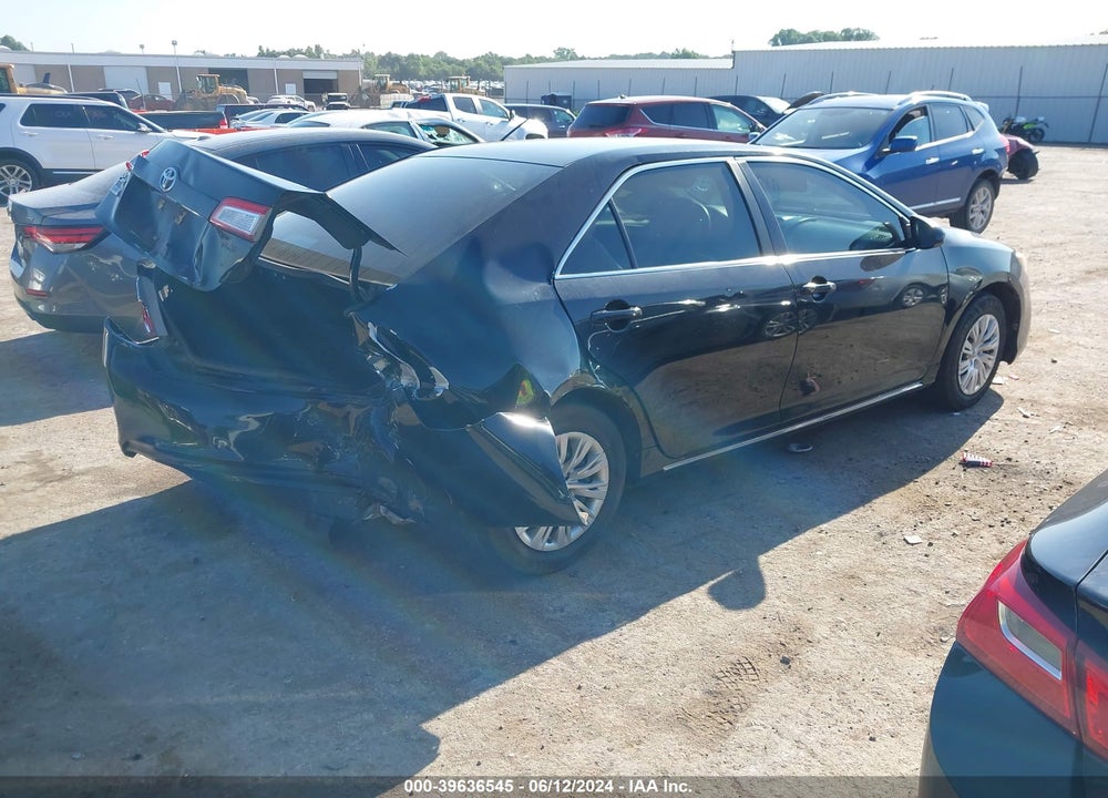 2012 TOYOTA CAMRY LE VIN: 4T4BF1FK7CR249917