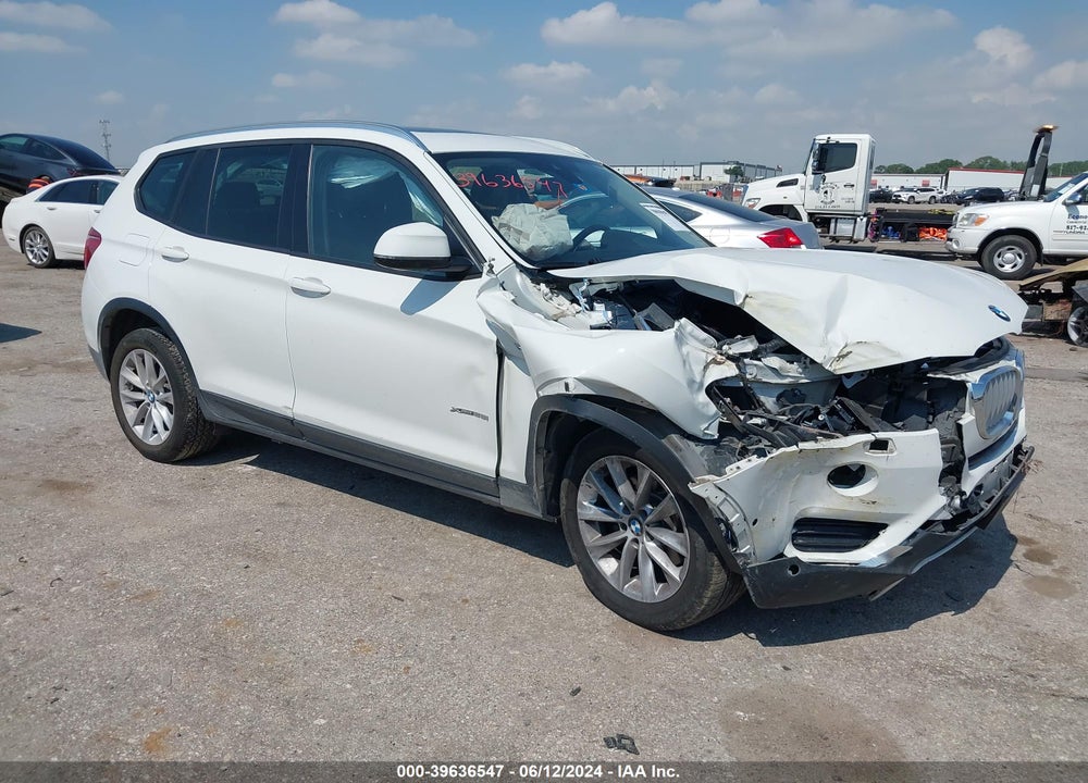 2017 BMW X3 XDRIVE28I VIN: 5UXWX9C52H0T14907