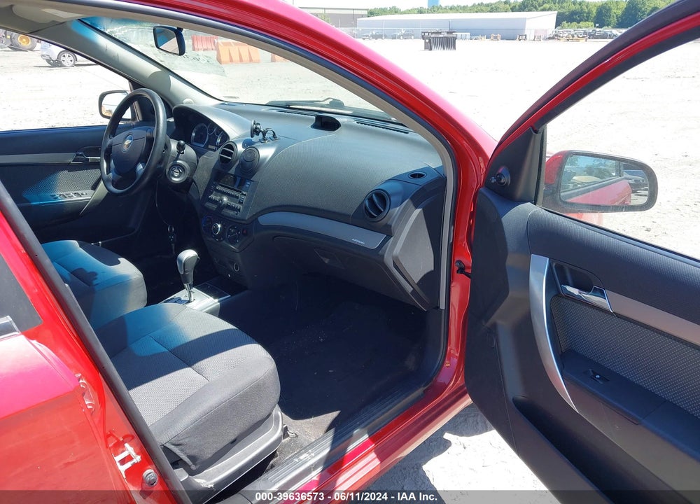 2009 CHEVROLET AVEO LT VIN: KL1TD56E49B608534
