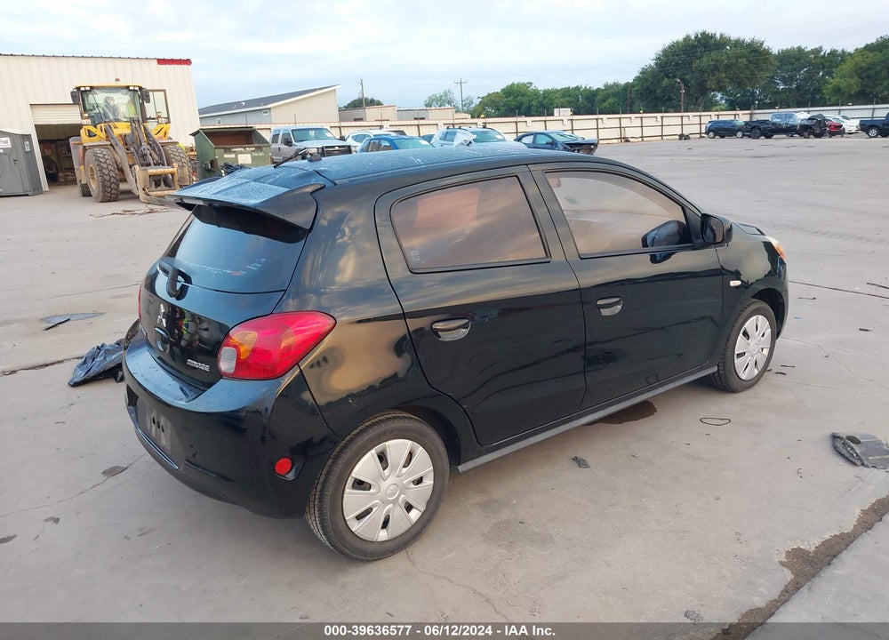 2015 MITSUBISHI MIRAGE VIN: ML32A3HJ1FH054618