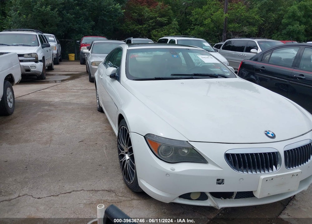 2006 BMW 650I VIN: WBAEH13496CR49506