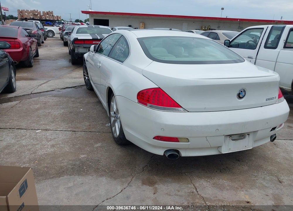 2006 BMW 650I VIN: WBAEH13496CR49506