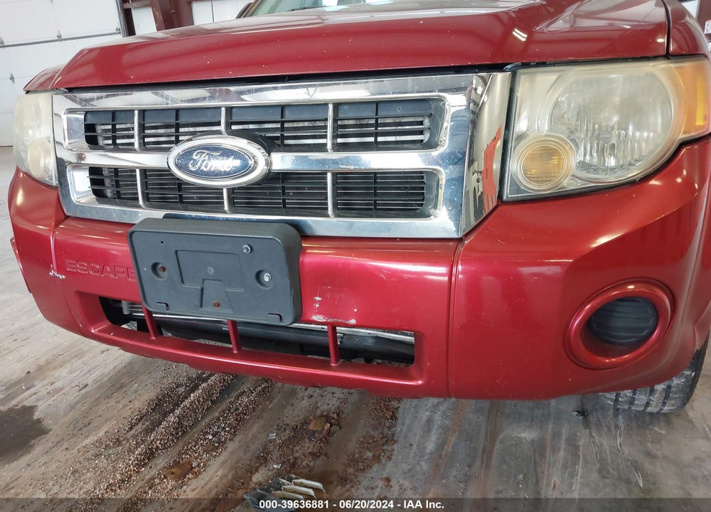 2008 FORD ESCAPE XLS/XLS MANUAL VIN: 1FMCU02Z08KB76572