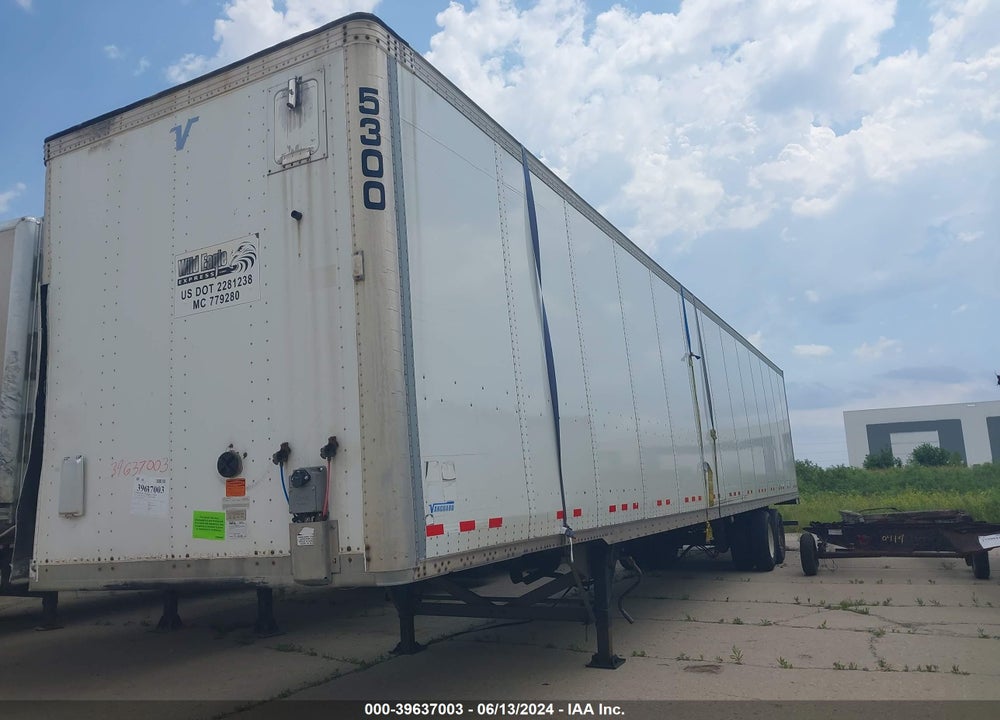 2013 VANGUARD NATIONAL TRAILER 53' SEMI TRAILER VIN: 5V8VC5326DM302847