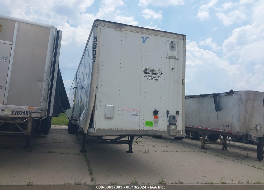 2013 VANGUARD NATIONAL TRAILER 53' SEMI TRAILER VIN: 5V8VC5326DM302847
