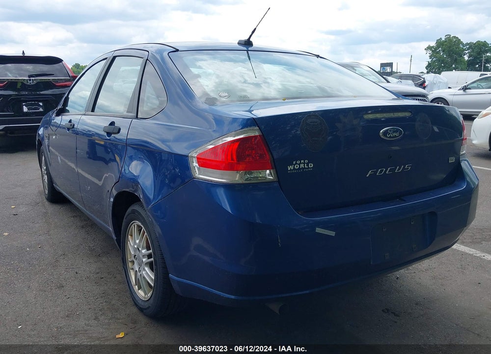 2008 FORD FOCUS SE/SES VIN: 1FAHP35N38W249217