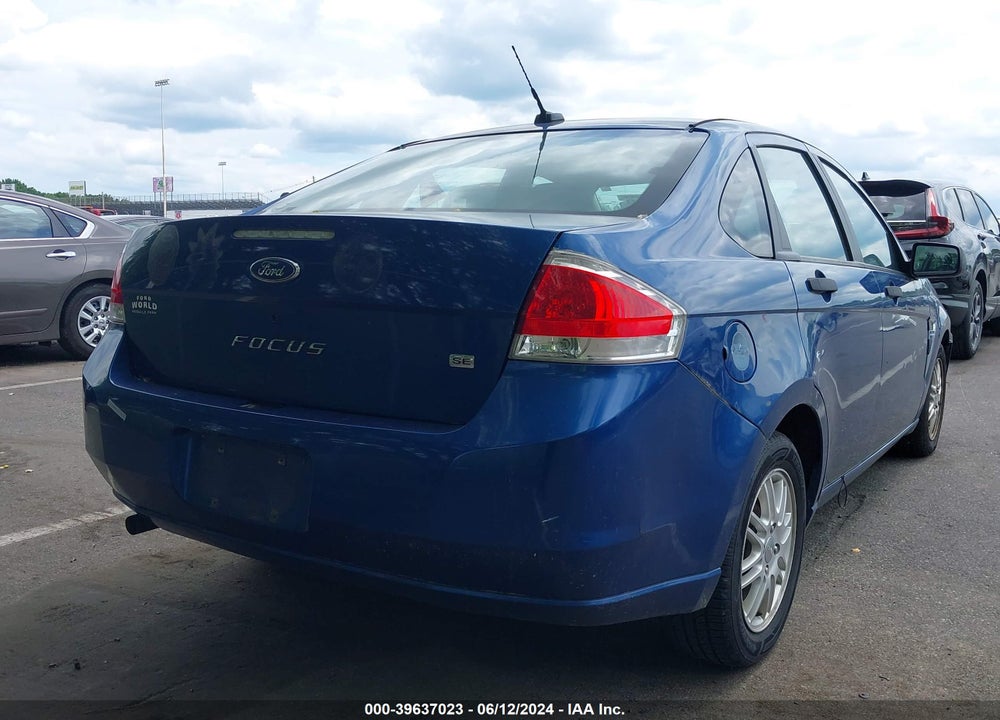 2008 FORD FOCUS SE/SES VIN: 1FAHP35N38W249217