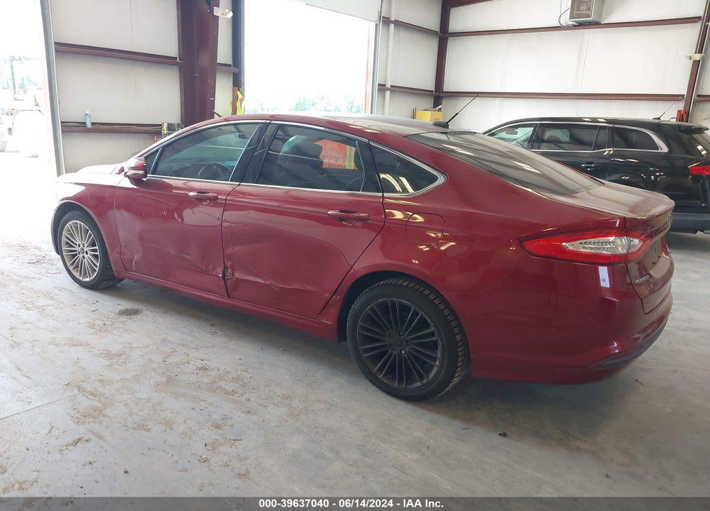 2014 FORD FUSION SE VIN: 3FA6P0HDXER162891