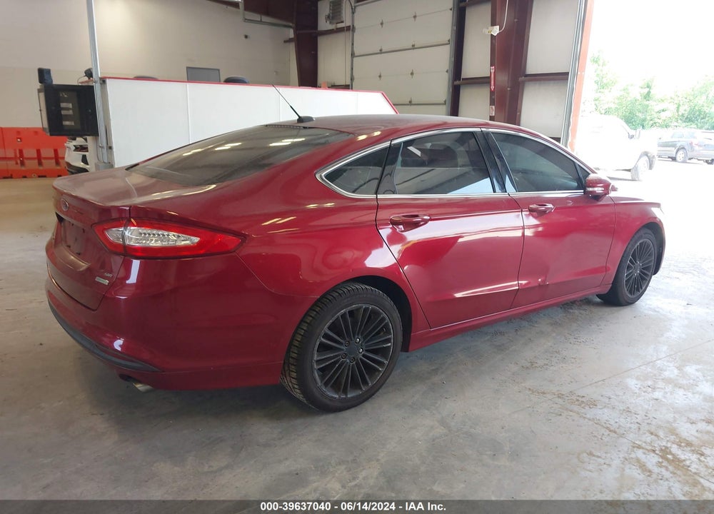 2014 FORD FUSION SE VIN: 3FA6P0HDXER162891
