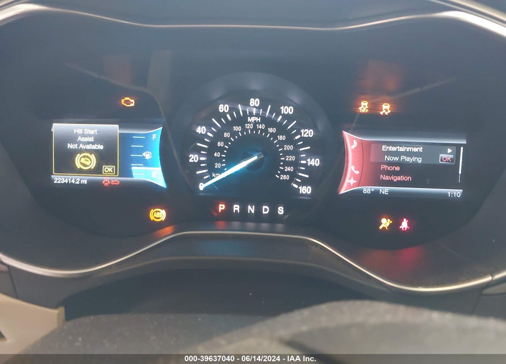 2014 FORD FUSION SE VIN: 3FA6P0HDXER162891