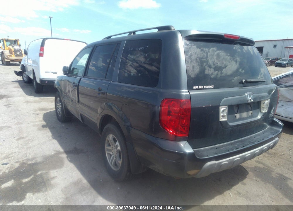 2004 HONDA PILOT EX-L VIN: 2HKYF18584H580081