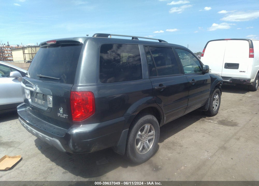 2004 HONDA PILOT EX-L VIN: 2HKYF18584H580081