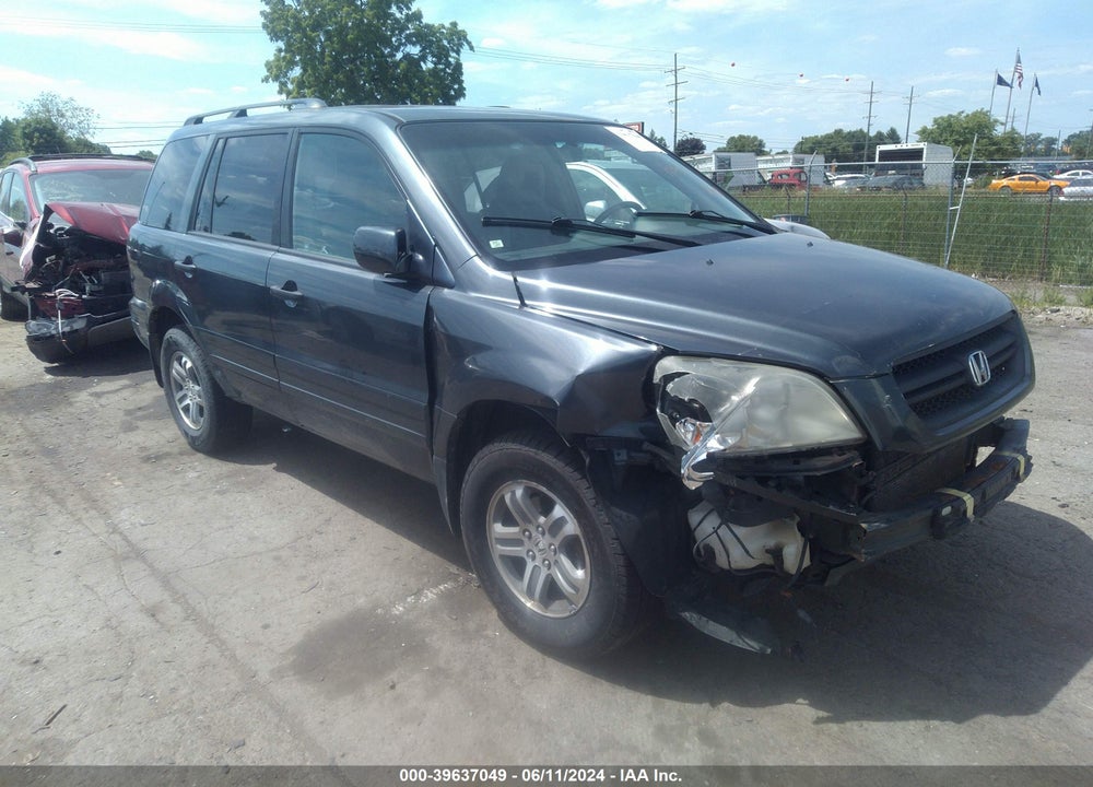 2004 HONDA PILOT EX-L VIN: 2HKYF18584H580081