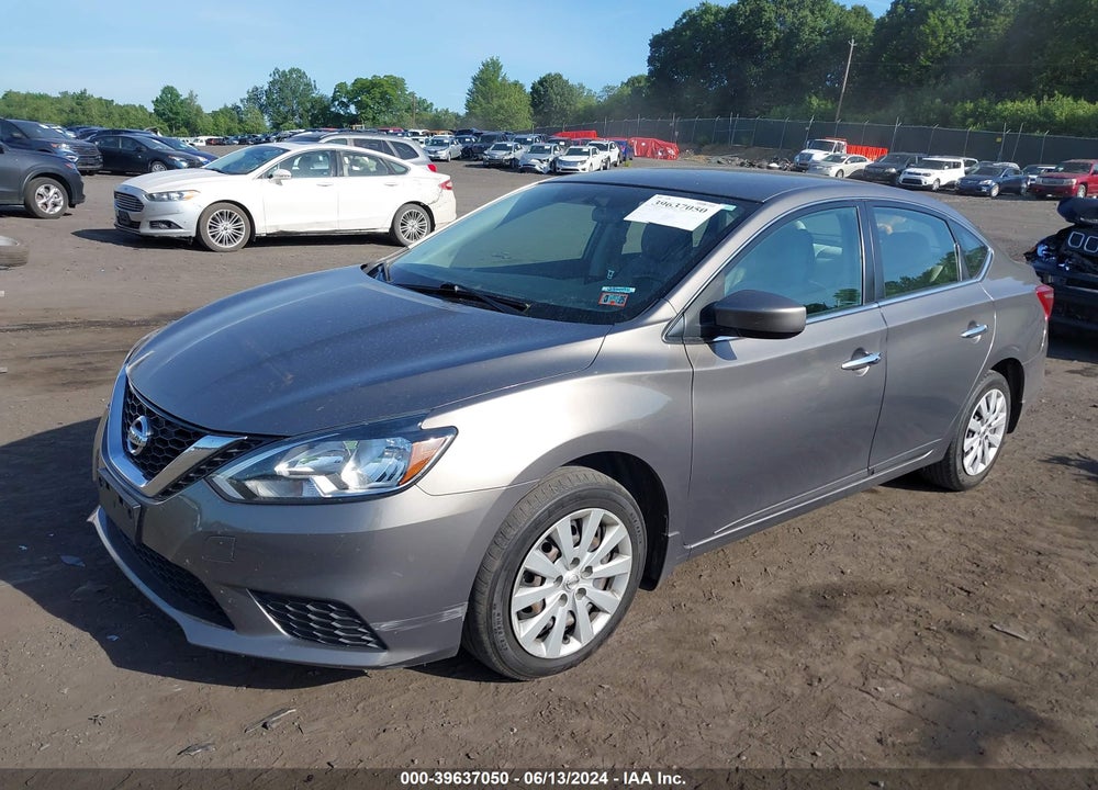 2017 NISSAN SENTRA SV VIN: 3N1AB7AP7HY222882