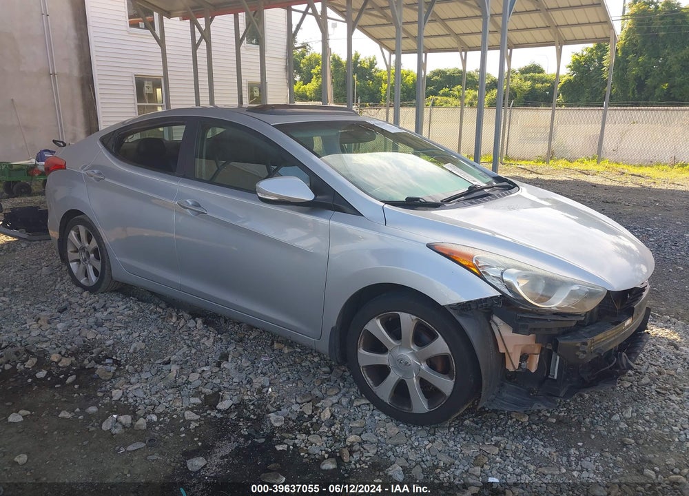 2013 HYUNDAI ELANTRA LIMITED VIN: 5NPDH4AE4DH214932