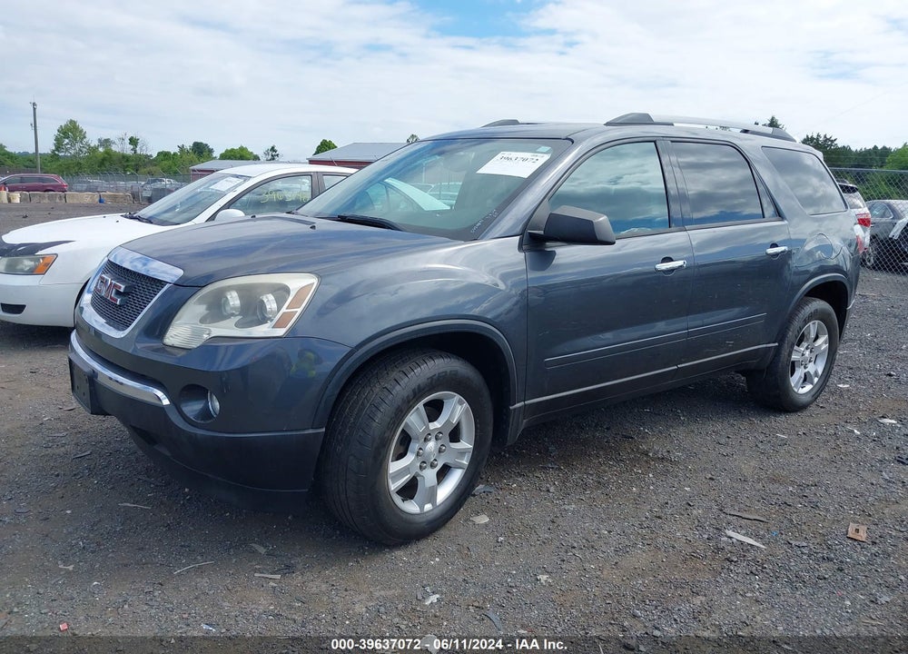 2011 GMC ACADIA SLE VIN: 1GKKRPEDXBJ220637