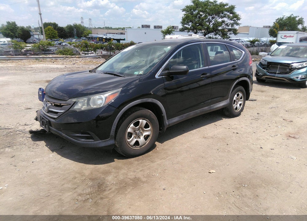 2012 HONDA CR-V LX VIN: 2HKRM4H38CH632642