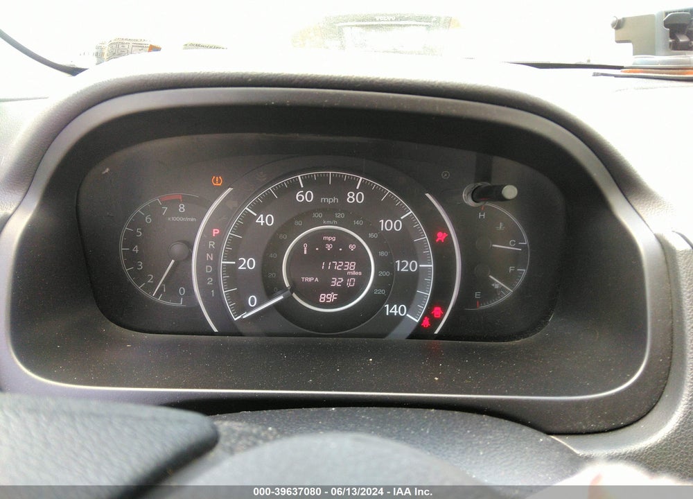 2012 HONDA CR-V LX VIN: 2HKRM4H38CH632642