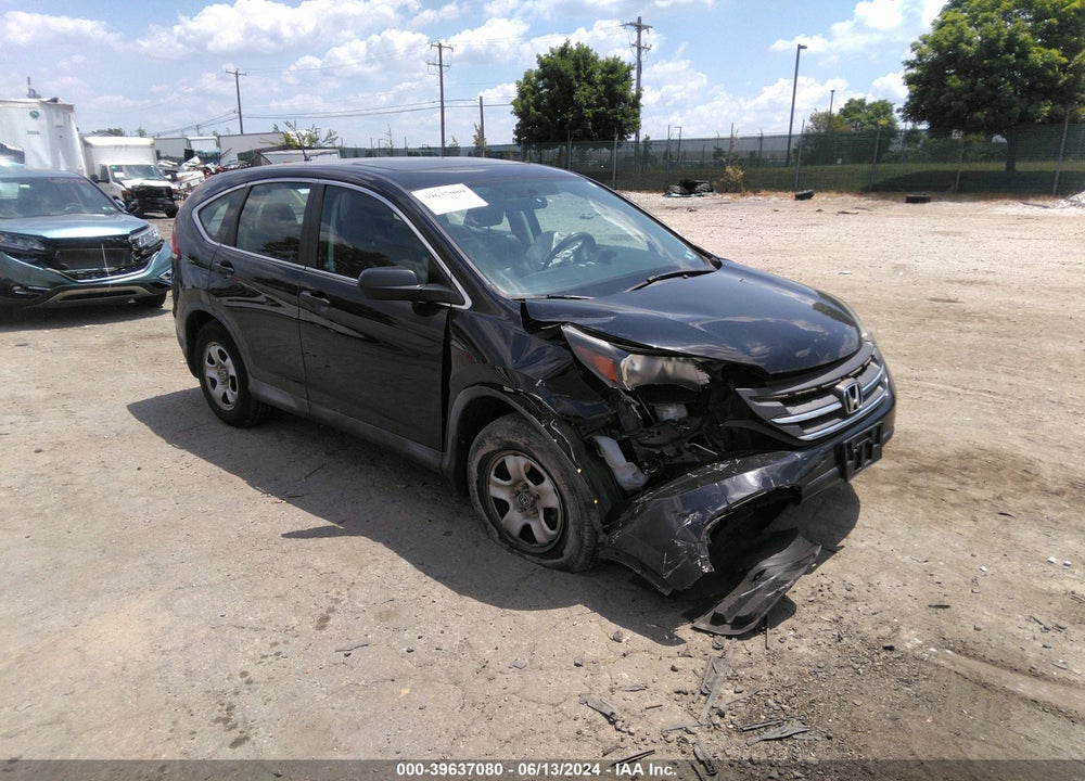 2012 HONDA CR-V LX VIN: 2HKRM4H38CH632642