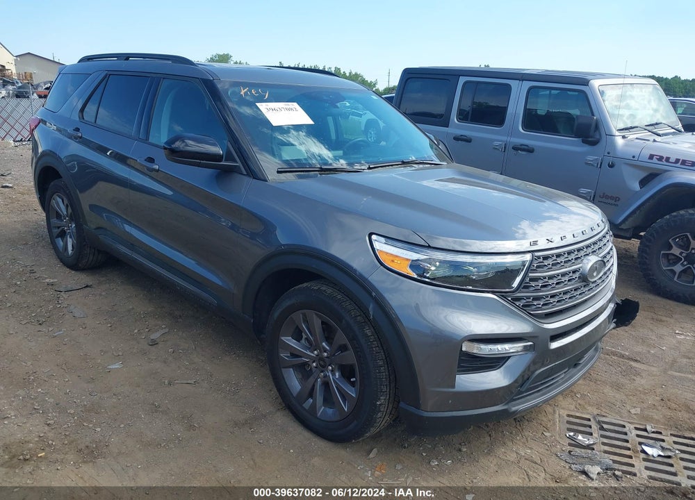 2022 FORD EXPLORER XLT VIN: 1FMSK8DH1NGA76001