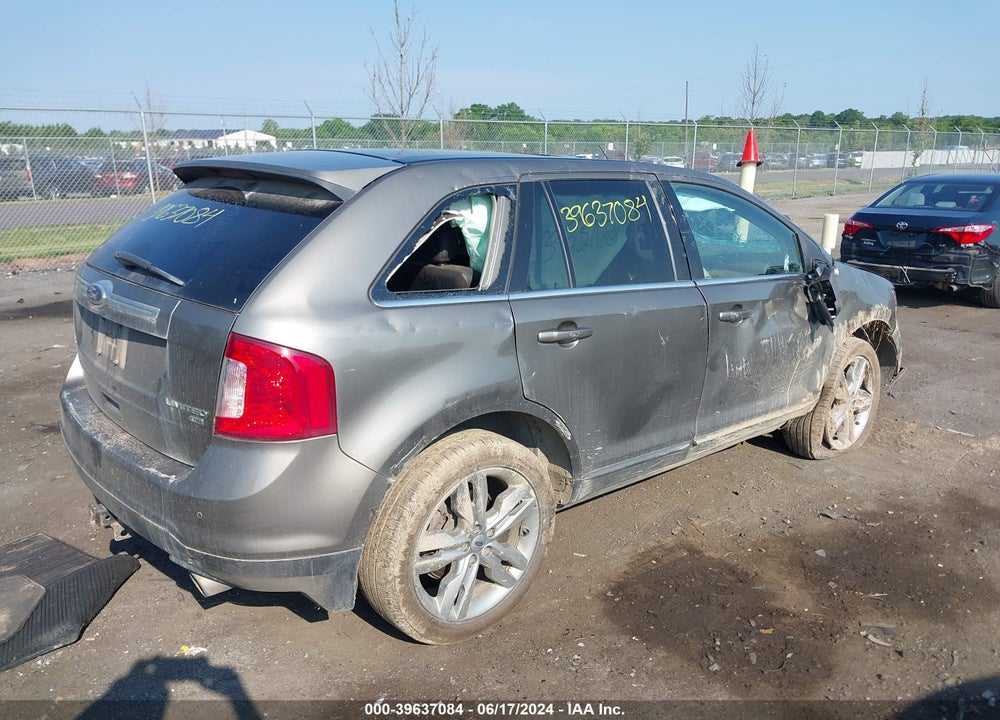 2014 FORD EDGE LIMITED VIN: 2FMDK4KC6EBB73842