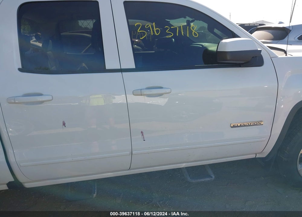 2018 GMC SIERRA 1500 VIN: 1GTR1LEH8JZ260518