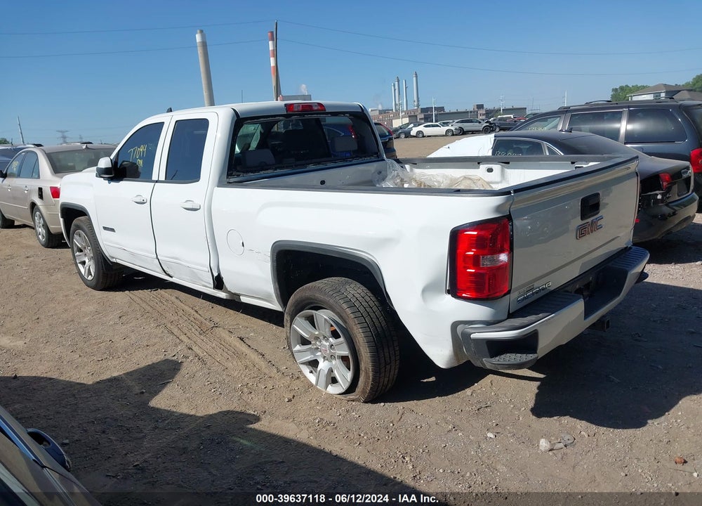 2018 GMC SIERRA 1500 VIN: 1GTR1LEH8JZ260518