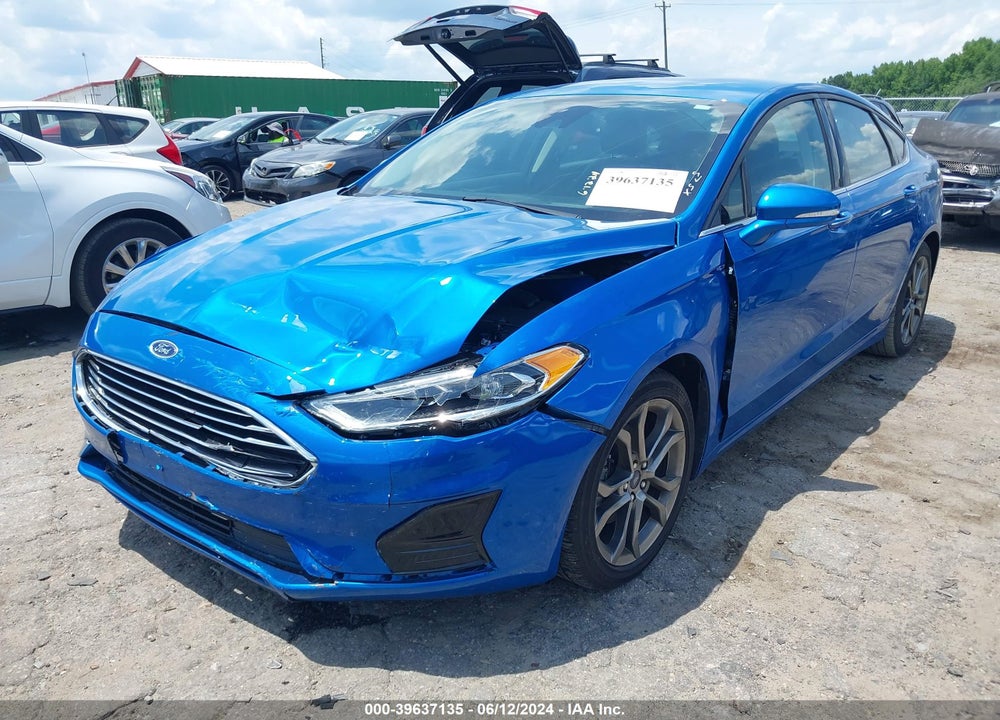 2020 FORD FUSION SEL VIN: 3FA6P0CD9LR137968