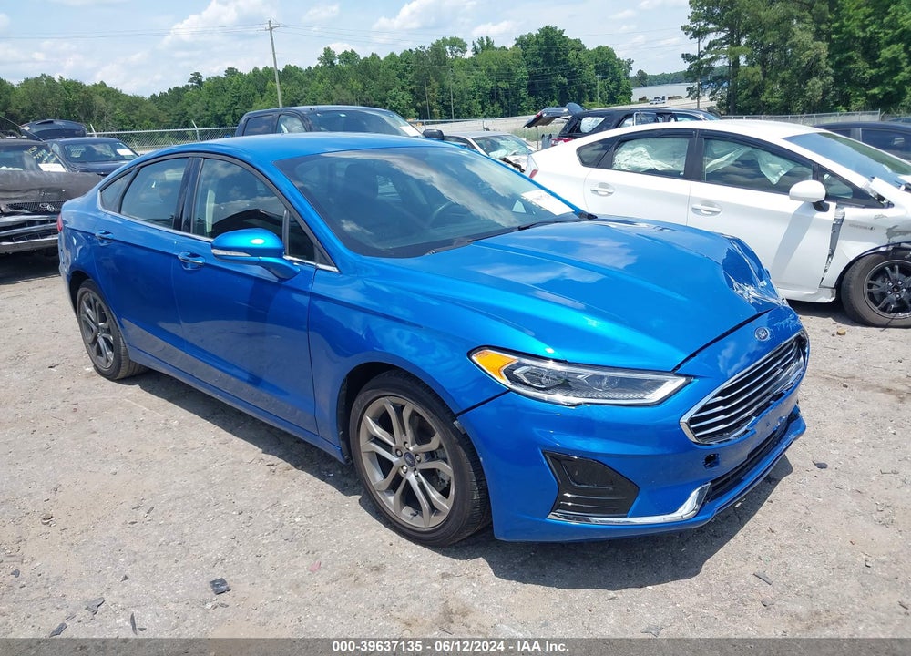 2020 FORD FUSION SEL VIN: 3FA6P0CD9LR137968