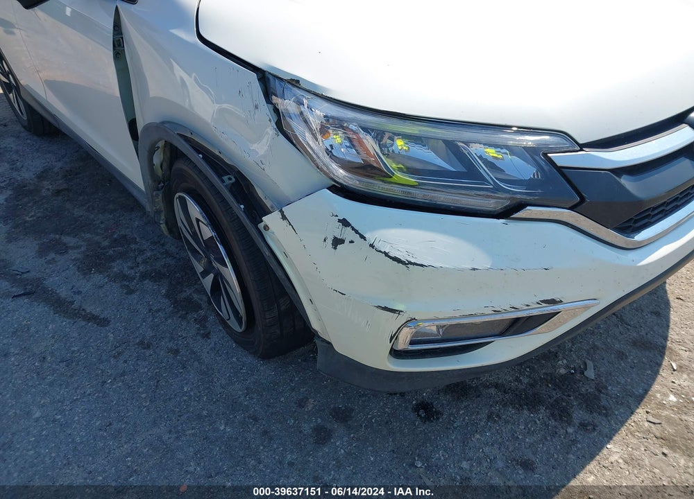 2016 HONDA CR-V TOURING VIN: 5J6RM3H9XGL013342