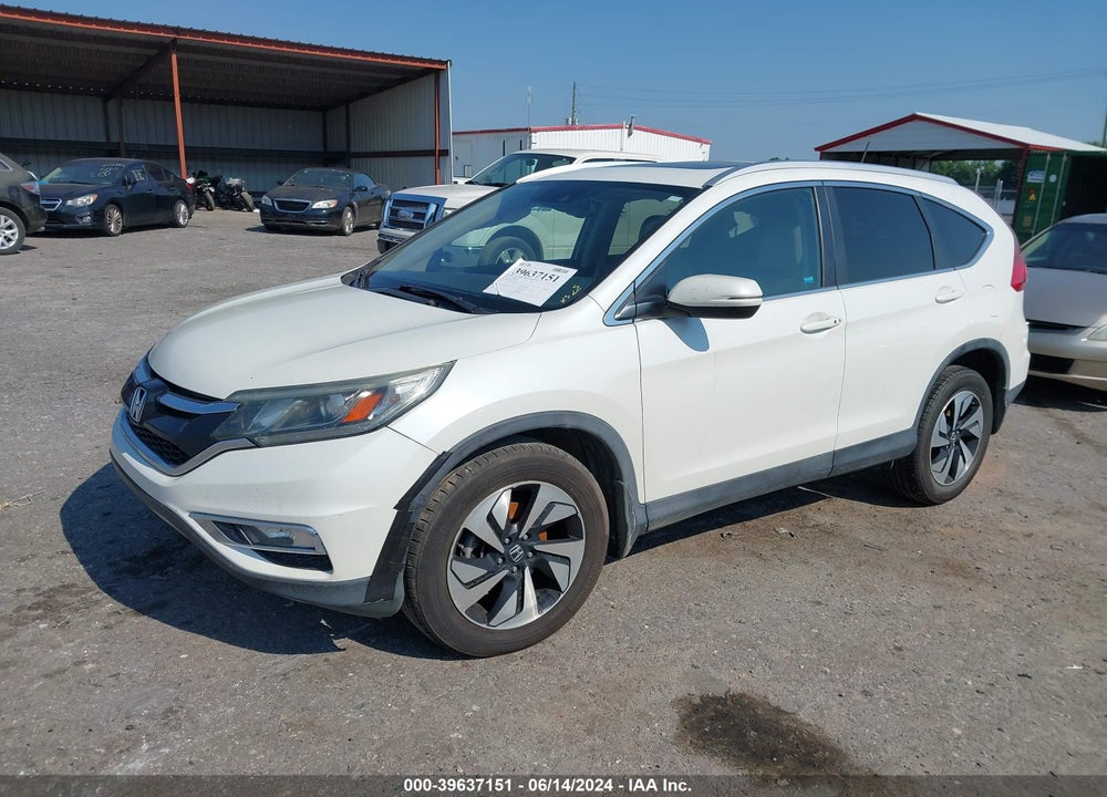 2016 HONDA CR-V TOURING VIN: 5J6RM3H9XGL013342
