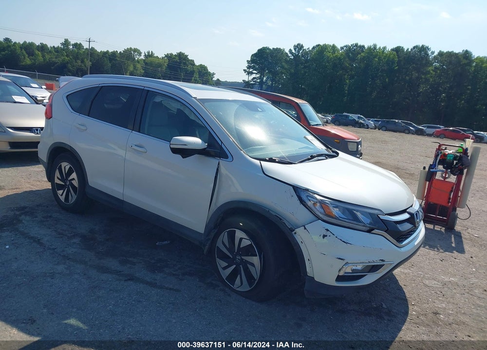 2016 HONDA CR-V TOURING VIN: 5J6RM3H9XGL013342