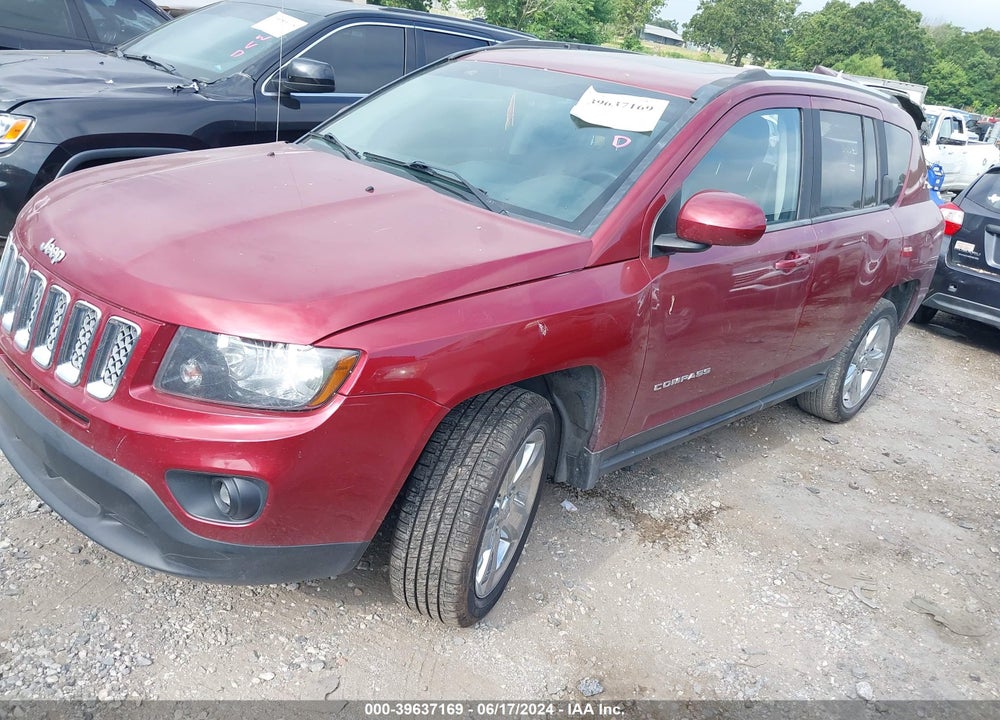 2014 JEEP COMPASS VIN: 1C4NJCEB2ED744911