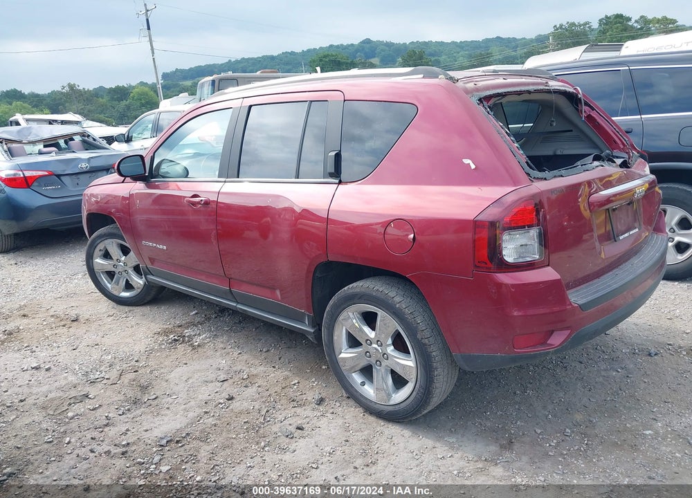 2014 JEEP COMPASS VIN: 1C4NJCEB2ED744911