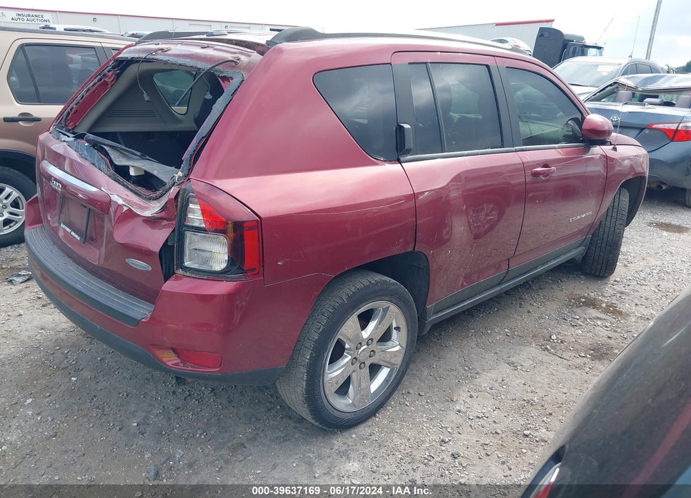 2014 JEEP COMPASS VIN: 1C4NJCEB2ED744911